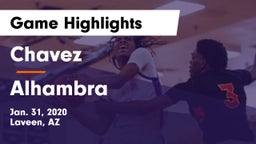 Chavez  vs Alhambra  Game Highlights - Jan. 31, 2020