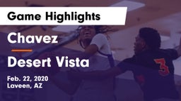 Chavez  vs Desert Vista  Game Highlights - Feb. 22, 2020