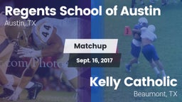 Matchup: Regents School vs. Kelly Catholic  2017