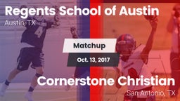 Matchup: Regents School vs. Cornerstone Christian  2017