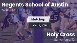 Matchup: Regents School vs. Holy Cross  2018