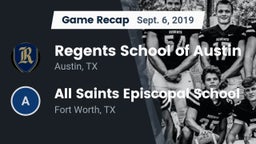 Recap: Regents School of Austin vs. All Saints Episcopal School 2019
