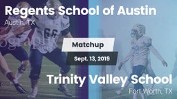 Matchup: Regents School vs. Trinity Valley School 2019