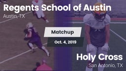 Matchup: Regents School vs. Holy Cross  2019