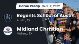 Recap: Regents School of Austin vs. Midland Christian  2022