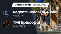 Recap: Regents School of Austin vs. TMI Episcopal  2022