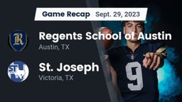 Recap: Regents School of Austin vs. St. Joseph  2023