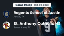 Recap: Regents School of Austin vs. St. Anthony Catholic HS 2023