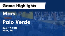 Mars  vs Palo Verde Game Highlights - Dec. 19, 2018