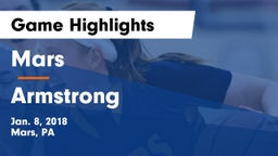 Mars  vs Armstrong  Game Highlights - Jan. 8, 2018