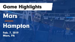 Mars  vs Hampton  Game Highlights - Feb. 7, 2019