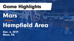 Mars  vs Hempfield Area  Game Highlights - Dec. 6, 2019