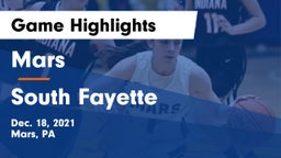 Mars  vs South Fayette  Game Highlights - Dec. 18, 2021