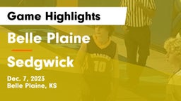 Belle Plaine  vs Sedgwick  Game Highlights - Dec. 7, 2023