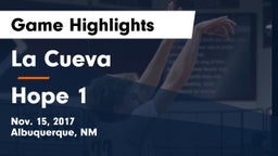 La Cueva vs Hope 1 Game Highlights - Nov. 15, 2017