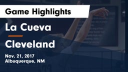 La Cueva vs Cleveland  Game Highlights - Nov. 21, 2017