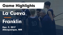 La Cueva vs Franklin  Game Highlights - Dec. 9, 2017
