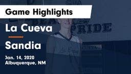 La Cueva  vs Sandia  Game Highlights - Jan. 14, 2020