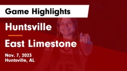 Huntsville  vs East Limestone  Game Highlights - Nov. 7, 2023
