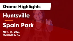 Huntsville  vs Spain Park  Game Highlights - Nov. 11, 2023