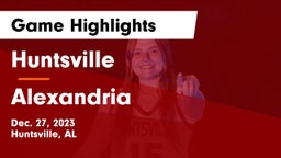 Huntsville  vs Alexandria  Game Highlights - Dec. 27, 2023