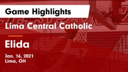 Lima Central Catholic  vs Elida  Game Highlights - Jan. 16, 2021