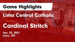Lima Central Catholic  vs Cardinal Stritch  Game Highlights - Jan. 23, 2021