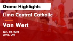 Lima Central Catholic  vs Van Wert  Game Highlights - Jan. 30, 2021
