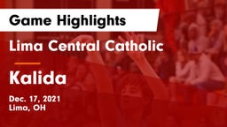 Lima Central Catholic  vs Kalida  Game Highlights - Dec. 17, 2021