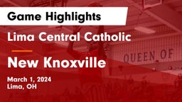 Lima Central Catholic  vs New Knoxville  Game Highlights - March 1, 2024