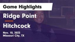 Ridge Point  vs Hitchcock Game Highlights - Nov. 10, 2023