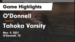 O'Donnell  vs Tahoka Varsity Game Highlights - Nov. 9, 2021