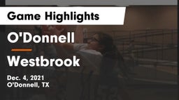 O'Donnell  vs Westbrook Game Highlights - Dec. 4, 2021