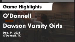 O'Donnell  vs Dawson Varsity Girls Game Highlights - Dec. 14, 2021