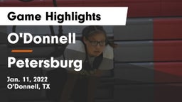 O'Donnell  vs Petersburg  Game Highlights - Jan. 11, 2022