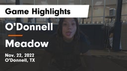 O'Donnell  vs Meadow  Game Highlights - Nov. 22, 2022