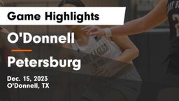 O'Donnell  vs Petersburg  Game Highlights - Dec. 15, 2023