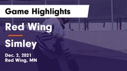 Red Wing  vs Simley  Game Highlights - Dec. 2, 2021