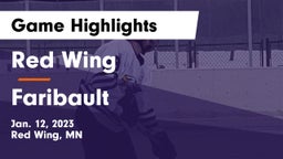 Red Wing  vs Faribault  Game Highlights - Jan. 12, 2023