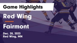 Red Wing  vs Fairmont  Game Highlights - Dec. 28, 2023