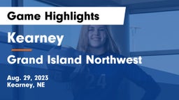Kearney  vs Grand Island Northwest  Game Highlights - Aug. 29, 2023