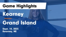Kearney  vs Grand Island  Game Highlights - Sept. 14, 2023