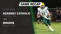 Recap: Kearney Catholic  vs. Minden  2016