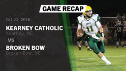 Recap: Kearney Catholic  vs. Broken Bow  2016