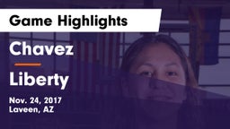 Chavez  vs Liberty Game Highlights - Nov. 24, 2017