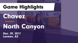 Chavez  vs North Canyon  Game Highlights - Dec. 29, 2017