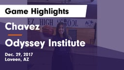 Chavez  vs Odyssey Institute Game Highlights - Dec. 29, 2017