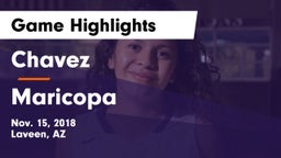 Chavez  vs Maricopa  Game Highlights - Nov. 15, 2018