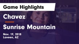 Chavez  vs Sunrise Mountain  Game Highlights - Nov. 19, 2018