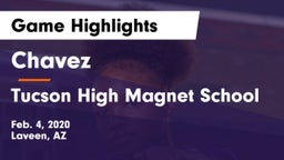 Chavez  vs Tucson High Magnet School Game Highlights - Feb. 4, 2020